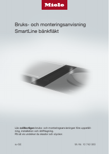 Bruksanvisning Miele CSDA 7000 FL Köksfläkt