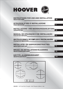 Manual de uso Hoover HVI 750 Placa