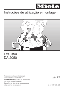 Manual Miele DA 2050 Exaustor