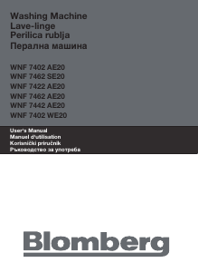 Наръчник Blomberg WNF 7402 WE20 Пералня