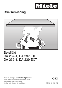 Bruksanvisning Miele DA 239-1 Köksfläkt