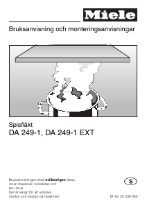 Bruksanvisning Miele DA 249-1 Köksfläkt