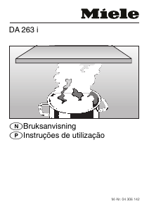 Bruksanvisning Miele DA 263 i Kjøkkenvifte