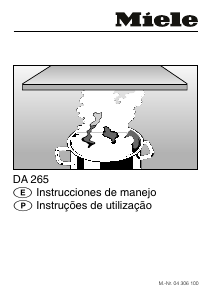 Manual de uso Miele DA 265 Campana extractora