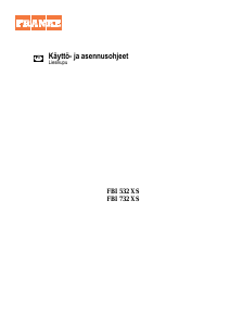 Käyttöohje Franke FBI 532 XS Liesituuletin