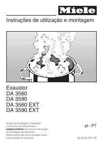 Manual Miele DA 3590 Exaustor