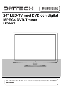 Bruksanvisning DMTech LED24XT LED TV