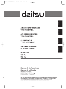 Manual Daitsu ADP 9A Ar condicionado