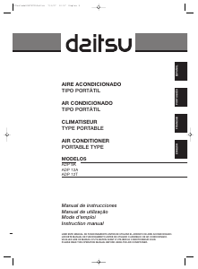 Manual Daitsu ADP 12A Ar condicionado