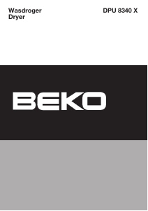 Manual de uso BEKO DPU 8340 X Secadora
