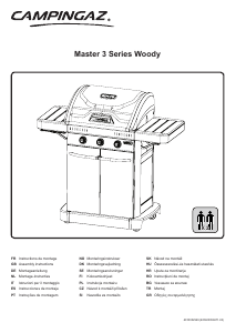 Εγχειρίδιο Campingaz Master 3 Series Woody Ψησταριά