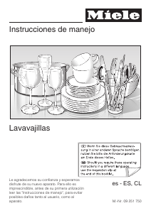 Manual de uso Miele G 4170 SCVi Lavavajillas