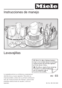 Manual de uso Miele G 4280 SCVi Lavavajillas