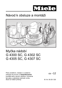 Manuál Miele G 4300 SCi Myčka na nádobí