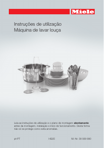 Manual Miele G 4910 SC Máquina de lavar louça