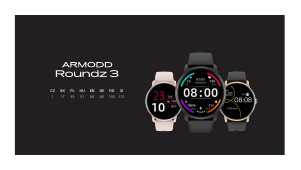 Bedienungsanleitung ARMODD Roundz 3 Smartwatch