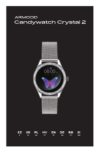 Instrukcja ARMODD Candywatch Crystal 2 Smartwatch