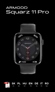 Instrukcja ARMODD Squarz 11 Pro Smartwatch