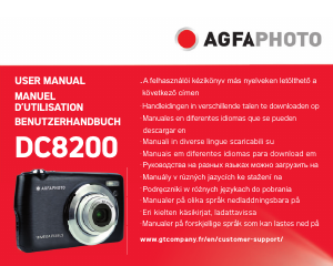 Manual Agfa DC8200 Digital Camera