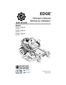 Manual Ariens Edge 42 Lawn Mower