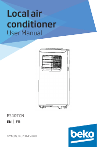 Handleiding BEKO BS107CN Airconditioner