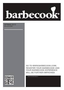 Mode d’emploi Barbecook Spring 3212 Barbecue