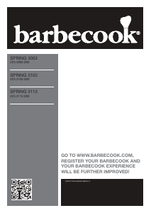 Rokasgrāmata Barbecook Spring 3002 Grils