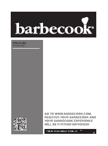Manual de uso Barbecook Stella 3221 Barbacoa