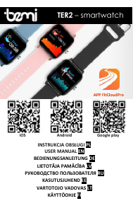 Instrukcja Bemi TER2 Smartwatch