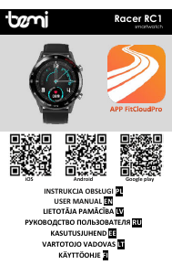 Instrukcja Bemi Racer RC1 Smartwatch