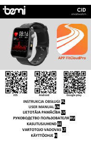 Instrukcja Bemi CID Smartwatch