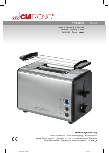 Bedienungsanleitung Clatronic TA 3620 Toaster