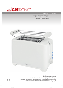 Bedienungsanleitung Clatronic TA 3801 Toaster