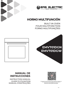 Manual EAS Electric EMV701DGN Forno