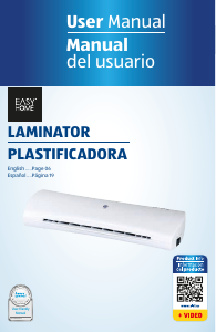 Manual de uso EasyHome OL250-Q125 Plastificadora