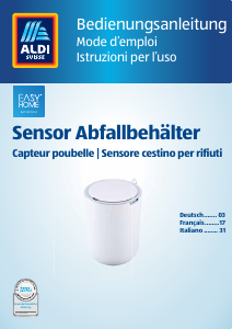 Manuale EasyHome TB 1707 Cestino dei rifiuti