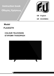 Εγχειρίδιο F&U FLA4327H Τηλεόραση LED