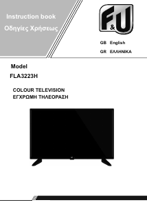 Εγχειρίδιο F&U FLA3223H Τηλεόραση LED