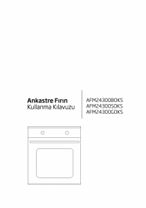 Kullanım kılavuzu BEKO AFM 24300 GOKS Fırın