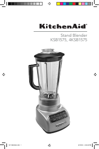 Mode d’emploi KitchenAid KSB1575MC Blender