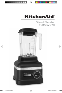 Manual de uso KitchenAid KSB6060FG Batidora