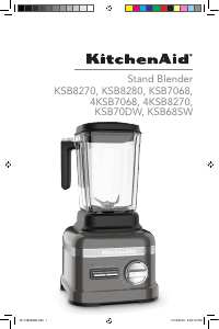 Mode d’emploi KitchenAid KSB70DW Blender