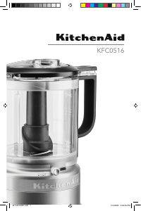 Handleiding KitchenAid KFC0516ER Hakmolen