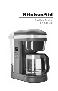 Manual KitchenAid KCM1208OB Coffee Machine