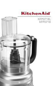 Handleiding KitchenAid KFP0718BM Keukenmachine