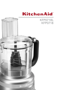 Handleiding KitchenAid KFP0718ER Keukenmachine