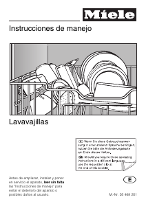 Manual de uso Miele G 614 SCi Lavavajillas