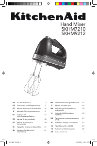 Handleiding KitchenAid 5KHM9212BOB Handmixer