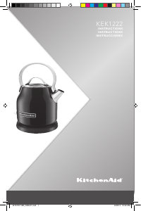 Manual de uso KitchenAid KEK1222HT Hervidor