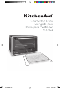 Mode d’emploi KitchenAid KCO124BM Four